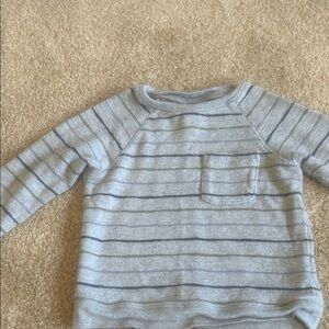 Old Navy Kids Gray Striped Sweater